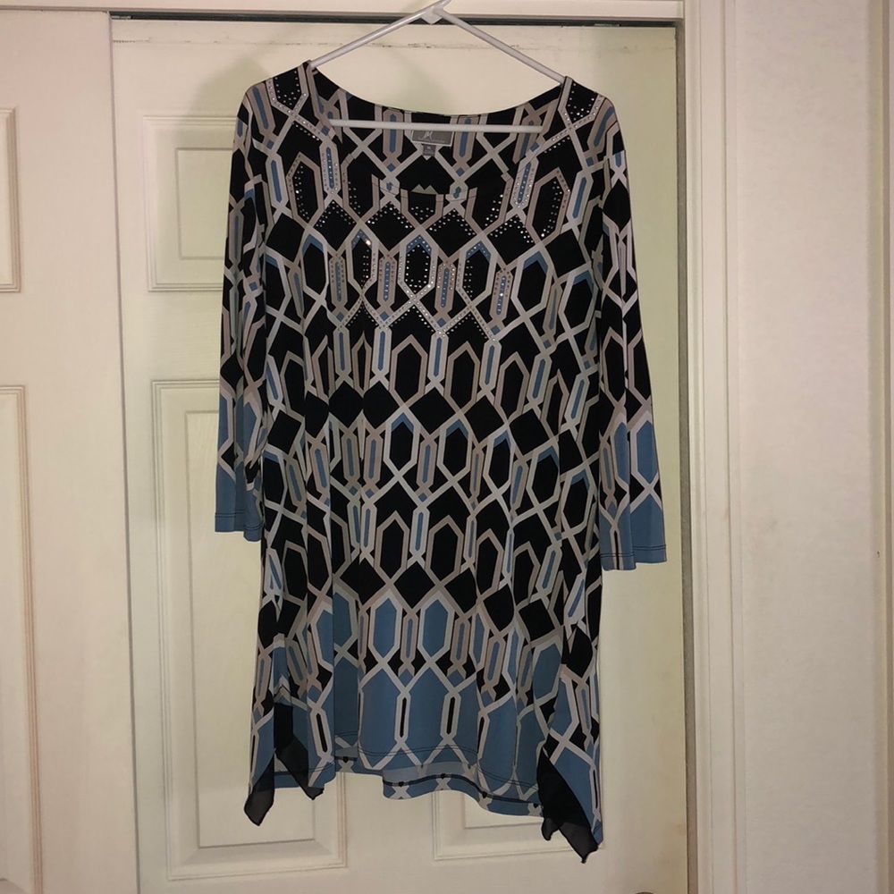 Sparkly Tunic Top